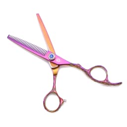 Professional Hair Scissors JP Stainless Hair Cutting Scissors 5.5" 6" Barber Shop Thinning Shears Rainbow Haircut Shears Z9002
