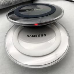 EP-PG920I Samsung 5V2A Wireless Charger Qi Charge Pad For Galaxy S25 S24 S23 Ultra S21 FE Note20 S7 S6 Edge Z Fold Flip 7 6 5 4