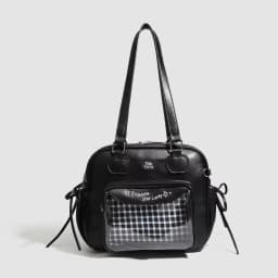 Y2K New Japanese Harajuku Ita Bag Large Capacity Shoulder Bag Cute Girl Transparent Bag DIY Badge Display Fashion Crossbody Bags