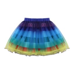 Girls Cute Dollhouse Pattern Tutu Dress Set with Bag Kids Sleeveless Party Wear Summer Layered Net Skirt Birthday Gift for Girl