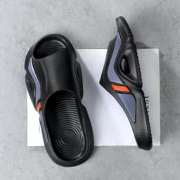Men's Simple Casual Slip-On Slippers Indoor Anti-Slip Outdoor Lightweight Solid Color Slipper Everyday Sandals