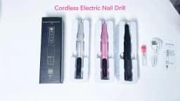 35000RPM Wireless Nail Drill Pen USB Nail File Polishing Pen Rechargeable Nail Drill Machine Portable Manicure Drill For Home
