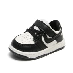 Children Sneakers Boys Girls Leather Low-Top Board Shoes Students Soft Bottom Footwear Kids Running Shoes Baby Casual Footwear