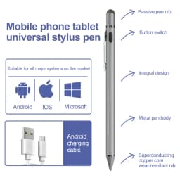 Touch Pencil For Cell Phone Accessories Stylus For Android Universal Capacitive Pencil Stylus Pen For Tablet Stylus For Xiaomi