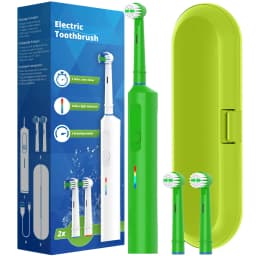 Intelligent Rotating Electric Toothbrush, Rechargeable Rotary Toothbrushes Compatible with Oral B Braun Replacement Brush Heads