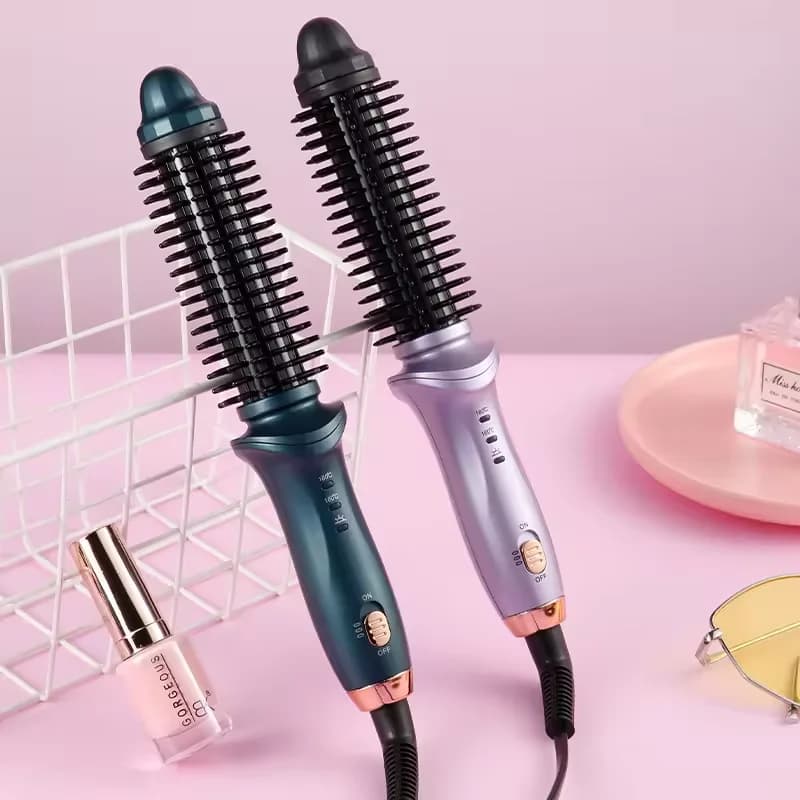 High Quality Hair Curler Electrical PTC Heating Portable Curling Iron Rotating Automatic Hair Curler Comb