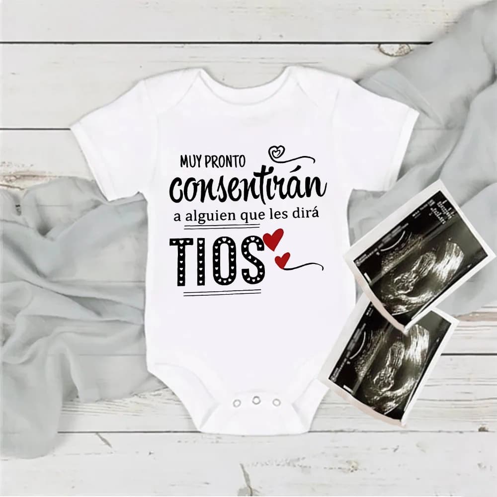 Soon They Will Feel Someone Who Will Call Them Uncle Printed Baby Romper Pregnancy Announcement Jumpsuit Infant Reveal Bodysuit
