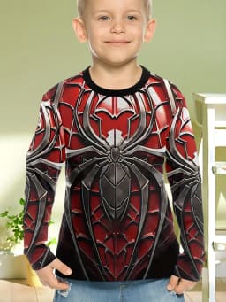 Children's Clothing Boys Tshirt Long Sleeve Cool Gamepad Pattern Print Kids Spring Fall Clothes Novelty Boy Clothes O-Neck Tops