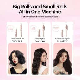 32MM Automatic Hair Curler Auto Rotating Ceramic Hair Roller 40mm Big Waver Professional Curling Iron Curling Wand Hair Waver
