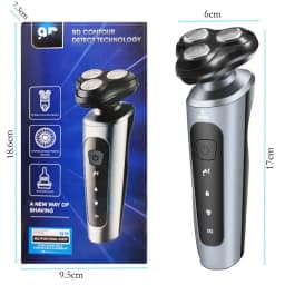 New 9D Man Electric Razor Face Shaver USB Full-body Wash Beard Knife Rechargeable Razor Rechargeable Trimmer