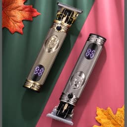 T9 Carving Hair Clipper Professional Hair Cutting Machine Barber Rechargeable Hair Trimmer Metal Haircut Machine Clipper for Men