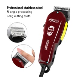 Adjustable Professional Corded Hair Clipper Hair Trimmer For Men 10W Electric Powerful Barber Shop Haircut Machine Tapering
