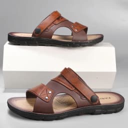 Fashion Sandals Men Summer Comfortable Adult Men's Casual Slippers Beach Shoes For Men Non-slip Open-toe Sandals Male