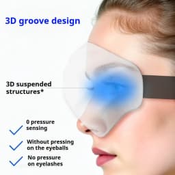 Dreamlight 4Spro Airbag Eye Mask Silk Texture Shading Sleep for Adult Eye Fatigue Stereoscopic Sleep Adjustable Eye Mask