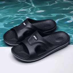 New slippers men's summer 2025 new trend home indoor bathroom bathing leisure wear-resistant outdoor beach shoes light 40-45