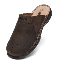 First-Layer Cowhide Men's New Fashion Open-Toe Casual Men's Summer Sandals Adjustable Non-Slip Comfortable Soft-Soled Beach Shoe