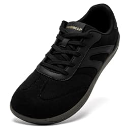 HOBIBEAR Unisex Barefoot Sneakers Women Men Wide Toe Minimalist Zero Drop Shoes Non Slip Lace Up Casual Sneaker