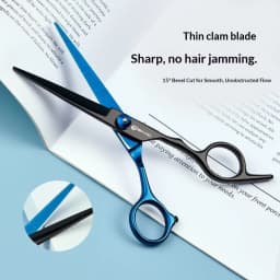 Gianxi Stainless Steel Hair Clippers Hair Professional Thinning Teeth Clipper Flat Clipper Broken Hair Clipper