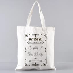 KATSEYE Handbags Fashion Handbag Canvas Bag Tote Ladies Casual Shoulder Bag Reusable Shopping Bags