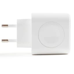 3-in-1 Wireless Charger Compatible with Apple Watch and iPhone, PD20W Charger with 2 Ports USB-C and USB-A Fast Charger Compatib