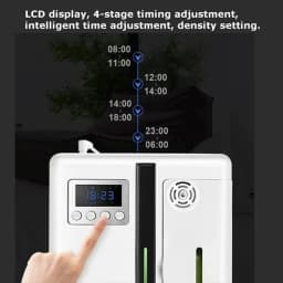 Room Fragrance Diffuser Wall Mounted Hotel Air Freshener Bluetooth Flavoring Diffuser For Essential Oil Electric Smell For Home