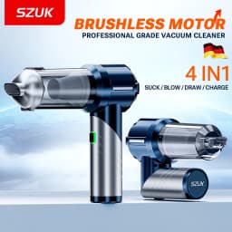 SZUK C013Max Car Vacuum Cleaner Foldable Portable Handheld Mini Vacuum Cleaner Wireless Strong Suction Cleaner Cleaning Machine
