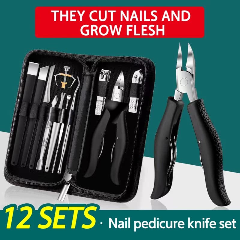 Home Trimming Tool Nail Clipper Set, Portable Men's High-End Trimming Knife, Dead Skin Scissors, Diagonal Trimming Tool