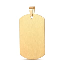 10pcs Wholesale 7 Colors Stainless Steel Military Army Style ID Blank Dog Tags Pendant Rectangle Necklace Jewelry Accessories