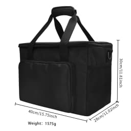 Salon Barber Fold Bag Large Capacity Scissor Tools Storage Hairdressing Cosmetic Organizer Grooming Travel Bags Makeup Case