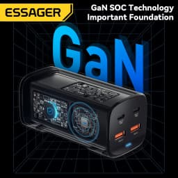 Essager 100W USB C GaN Charger Desktop Quick Charge QC 4.0 3.0 Type C Fast Charging For iPhone 15 Laptop MacBook Samsung POPC