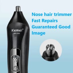 Kemei KM-1506 Multifunctional USB Hair Clipper Rechargeable Electric Hair Clipper Electric Shaver Beard Shaver Hair Clipper Keme