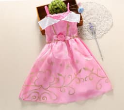 Girls Princess Dress Kids Elsa Anna Snow White Aurora Sofia Rapunzel Cinderella Halloween Costume Children Birthday Party