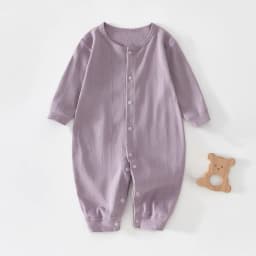 Baby Pajamas, Pure Cotton Infant Clothes Newborn Rompers Unisex Baby Spring and Summer Outfits Long-Sleeved Base Layer Crawlers