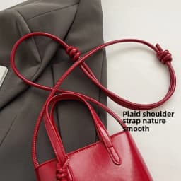 Women Handbags Female Pu Leather Shoulder Bags Luxury Large Capacity Crossbody Bags Solid Flap for Women Portable Phone Purse