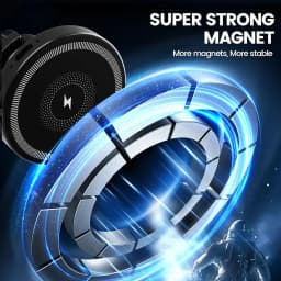 Car For Magsafe Wireless Charger Pad Air Vent Phone Holder Stand For iPhone 17~12 Samsung Xiaomi Fast Charging Cellphone Bracket