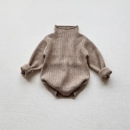 2026 Autumn Winter Comfort Kids Turtleneck Pullover Sweaters Solid Boys Girls Matching Knit Tops Toddler Warm Knitwear Sweaters