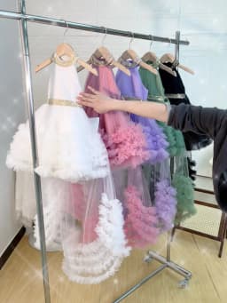 Elegant Bridesmaids Party Girls Dress 4-8 Yrs Sequins Wedding Birthday Princess Prom Dresses Girl Bow Graduation Evening Vestido