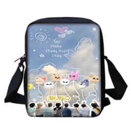 Child School S-Skzoo-o k-Kpop Stray Kids Backpack With Shoulder Bag Pencil Bags School Bags for Boys Girls Best Gift