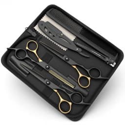 Hair Scissors Professional High Quality - Japan Steel 440C Barber Scissors, Hairdressing Scissors, Hair Cutting Shears, Sharp Bl