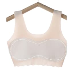 3pcs Girls Solid Color Bra Teen Developmental Vest Bra Pupil Thin Ice Silk Seamless Middle School Students Comfortable Underwear