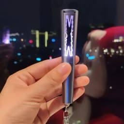 Cute OP4 LED Light Sticks Lamp Keyring Glow Sticks Multiple colour Switchable Glow Sticks Keychain for Parties Concerts Weddings