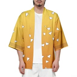 Anime Devil Killer Cosplay Costumes for Men and Women in Summer Pink Kimono