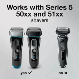 52B Replacement Head Part For Electric Shaver Razors 5090/5190cc,5040/5140s,5030s,5147s,5145s,5195cc,5197cc