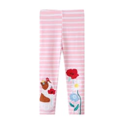 Jumping Meters 2-7T Fashion Lovely Hot Selling Baby Leggings Pants Kids Skinny Trousers Full Pencil Pants Autumn Spring Pants