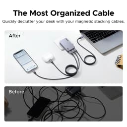 UGREEN Magnetic USB C to USB C Cable PD100W Type-C Cable for MacBook Laptop iPhone 17 16 Smasung S25 24 iPad Fast Charger Cord