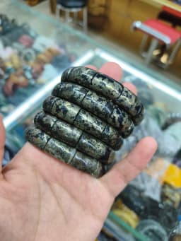 2025 New Natural Red Jasper Obsidian Tigereye Citrine About11*16mm Energy Gemstone Jewelry Bracelet For Women Man Gift Wholesale