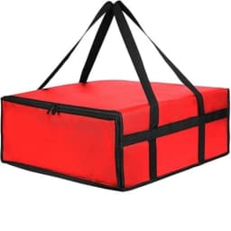 Reusable Food Develivey Bag Lightweight Fresh Keeping Pizza Carrier Bag Hot Cold Fully Insulated Food Storage Case