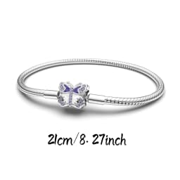 Manyilus 925 Silver Bracelet Real Bracelets 925 Girls Italian Charm Original Women Braclet Pendant Paired Jewelry Charms Money
