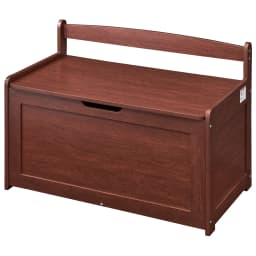 SucceBuy Wooden Toy Chest for Kids Toddler Storage Box with Flip-Top Lid and Safety Hinge for Playroom Living Room or Entry
