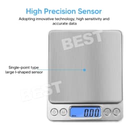 0.01G-500G Mini Electronic Digital Pocket Gold Jewellery Weighing Kitchen Scales
